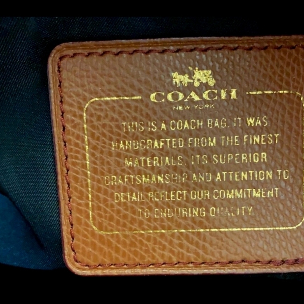 Coach Sawyer Tote In Polyester Twill